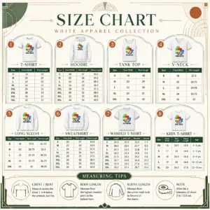 Size chart for Pretty I'M An Engineer Building Blocks Brick Toy Builder showing measurements in inches and cm