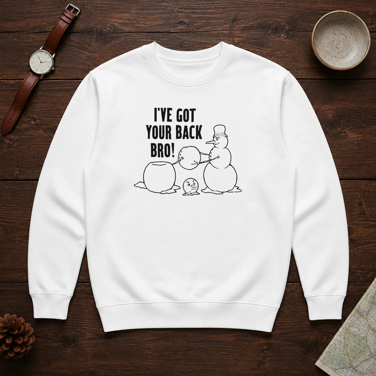 Pretty I'Ve Got Your Back Bro Sweater