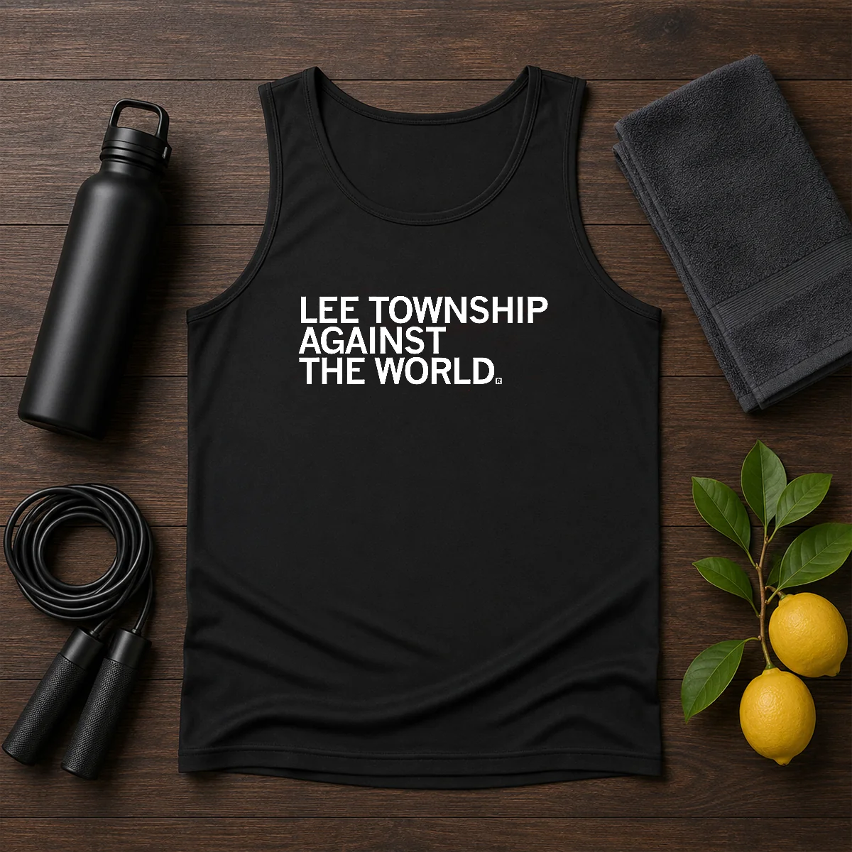 Pretty Lee Township Against The World Tank Top