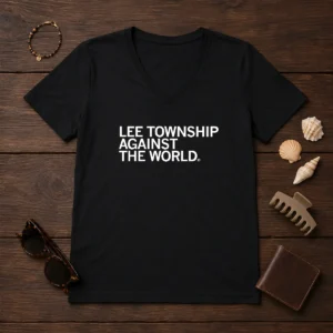 Pretty Lee Township Against The World V-Neck Shirt