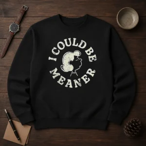 Pretty Lucy Peanuts I Could Be Meaner Sweater