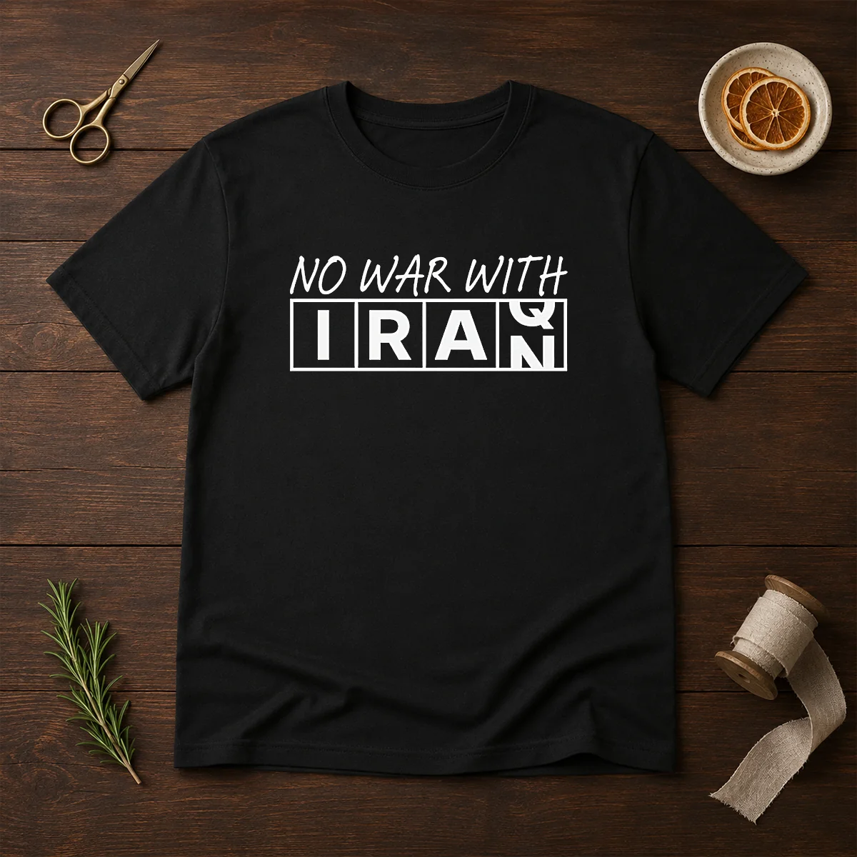 Pretty No War With Iran Political Shirt Pretty No War With Iran Political Shirt