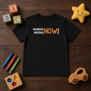 Pretty Nordic Model Now Kids T-Shirt