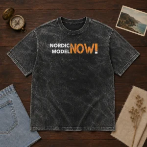 Pretty Nordic Model Now Washed T-Shirt