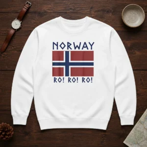 Pretty Norway Round Of 16 FIFA World Cup 2026 Ro Ro Ro Flag Sweater