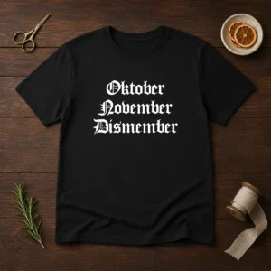 Pretty Oktober November Dismember Gothic Dark