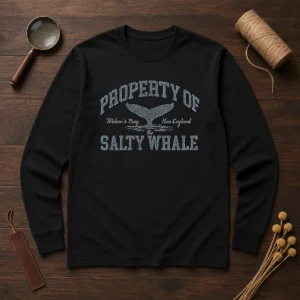 Pretty Property Of The Salty Whale Long Sleeve Shirt
