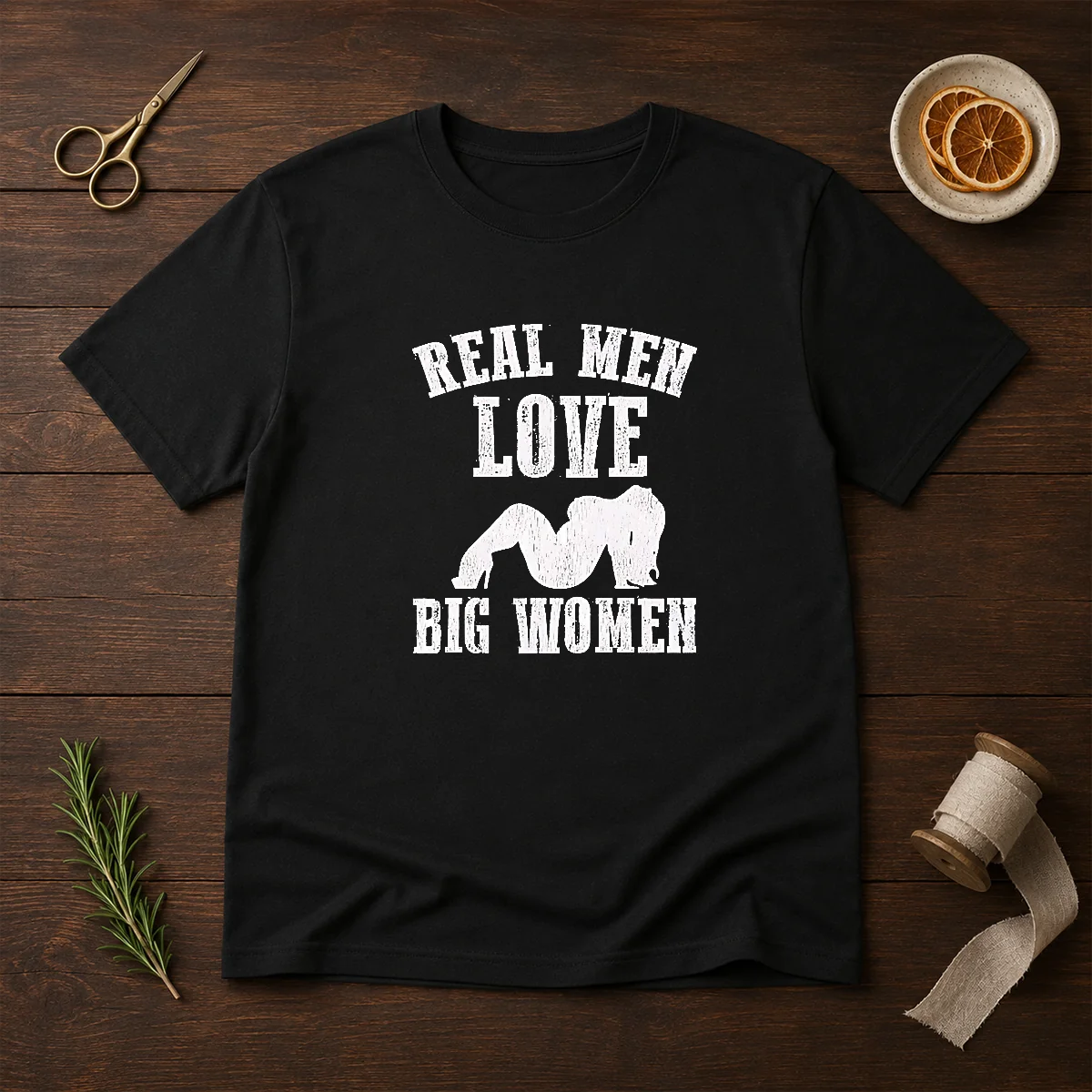 Pretty Real Men Love Big Women Ladies Shirt Pretty Real Men Love Big Women Ladies Shirt