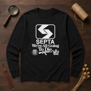 Pretty SEPTA We Are All Going To Die Worst Of Philly Eternal Gangramgram Long Sleeve Shirt