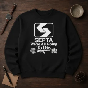 Pretty SEPTA We Are All Going To Die Worst Of Philly Eternal Gangramgram Sweater