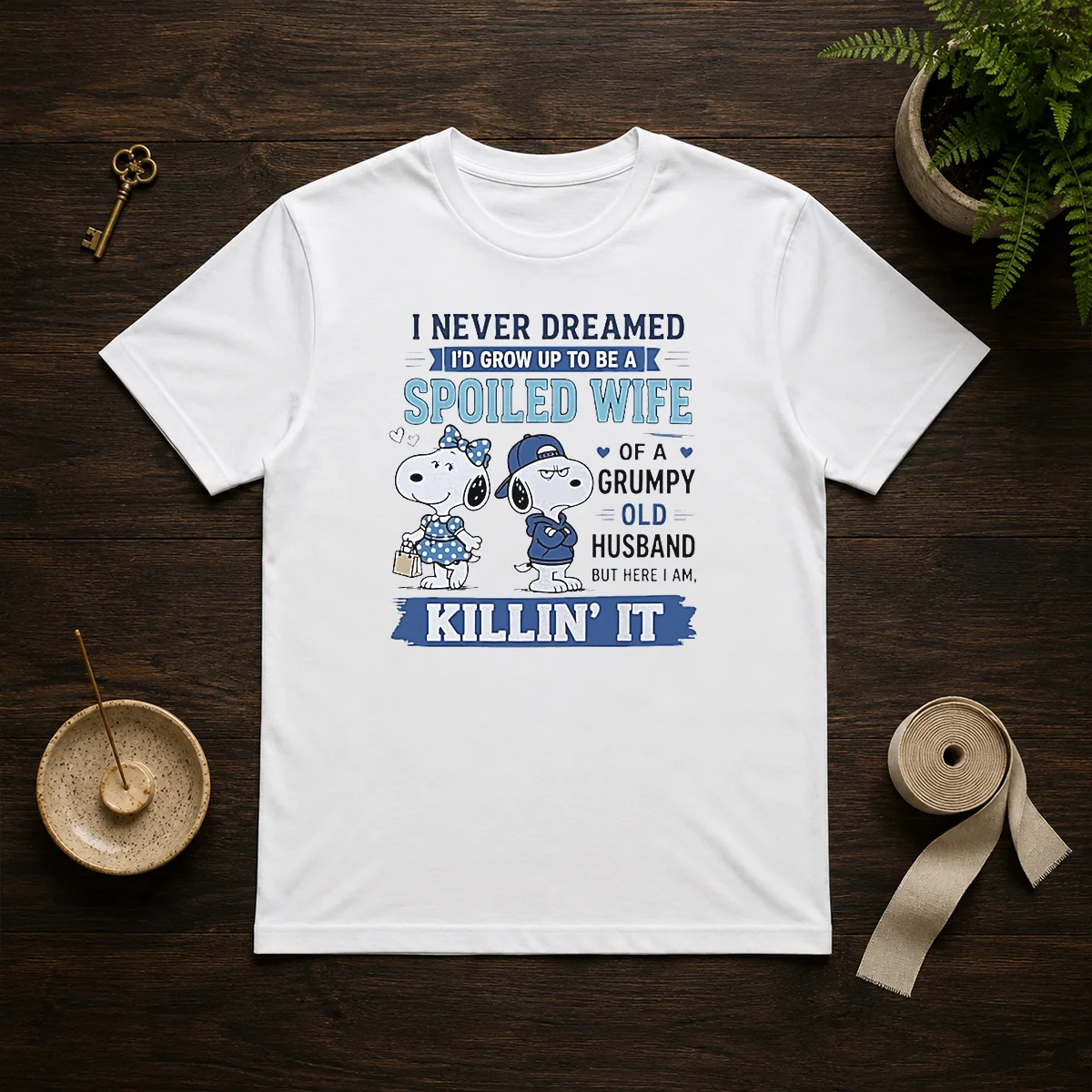 Pretty Snoopy Spoiled Wife Of A Shirt Pretty Snoopy Spoiled Wife Of A Shirt