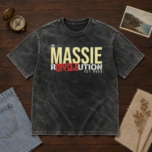 Pretty The Massie Revolution Est 2026 Political Movement Washed T-Shirt