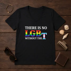 Pretty There Is No LGBT Without The V-Neck Shirt