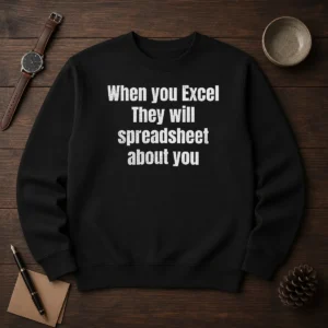 Pretty When You Excel They Will Spreadsheet About You Sweater