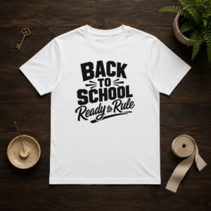 Top Back To School Ready To Rule Silhouette