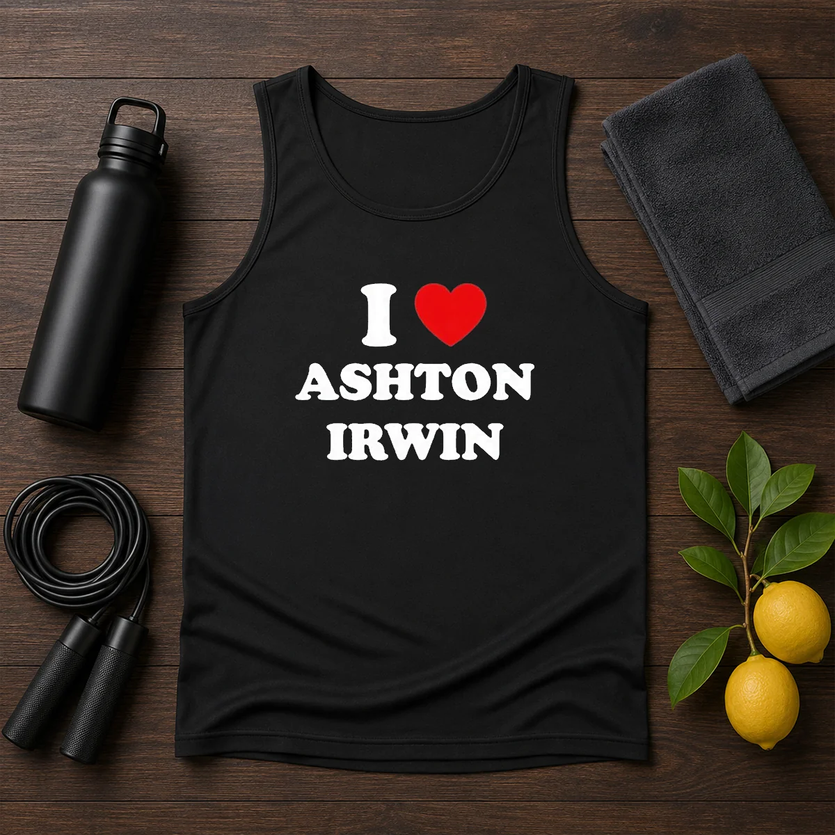 Top I Love Ashton Irwin Tank Top