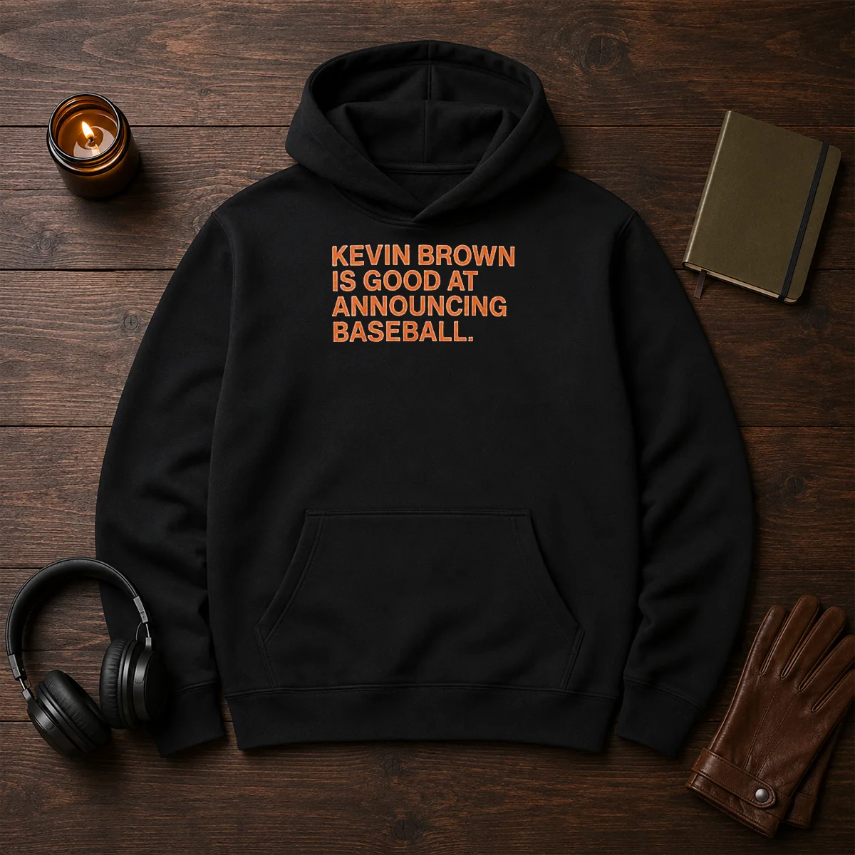 Top Kevin Brown Is Good At Announcing Baseball Hoodie
