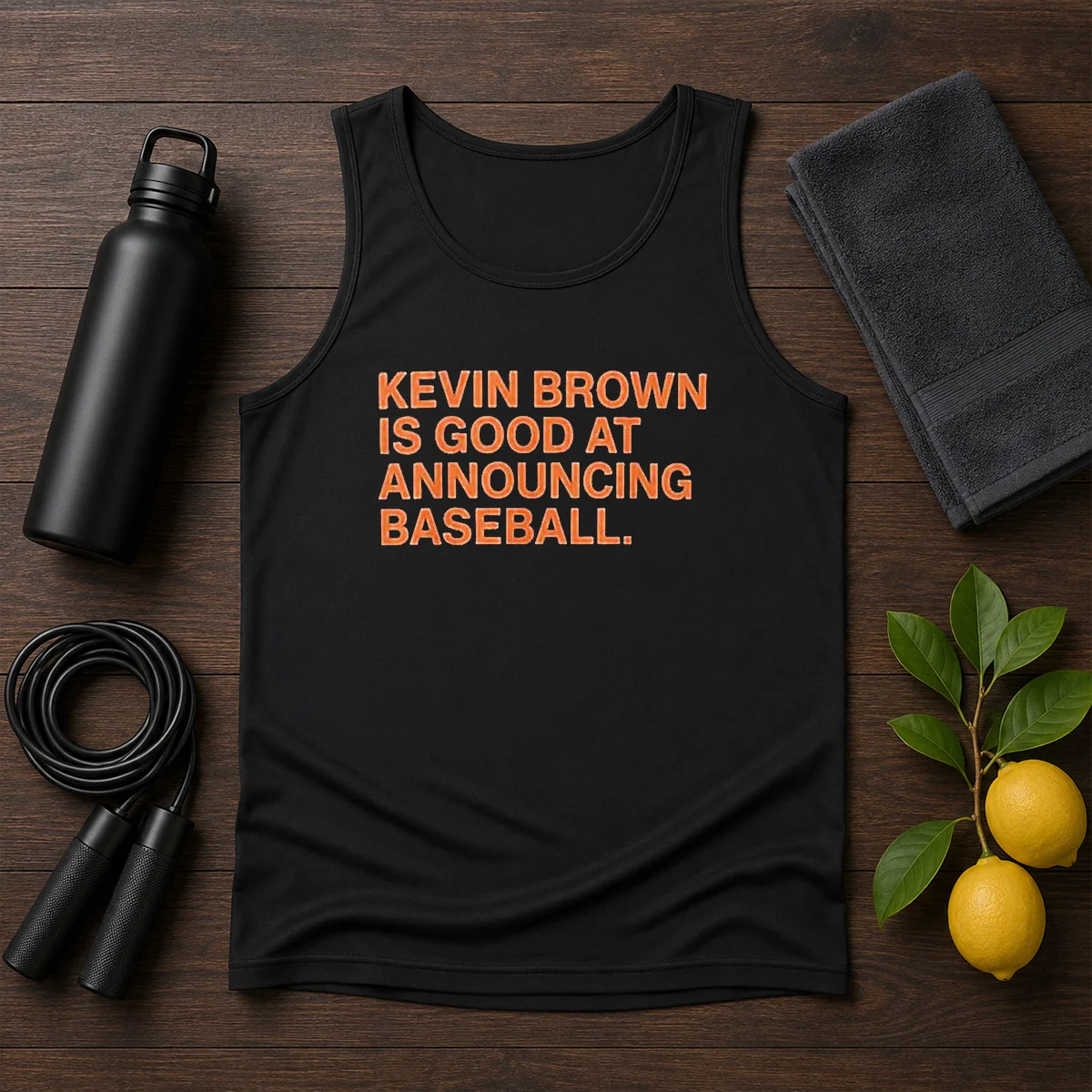 Top Kevin Brown Is Good At Announcing Baseball Tank Top