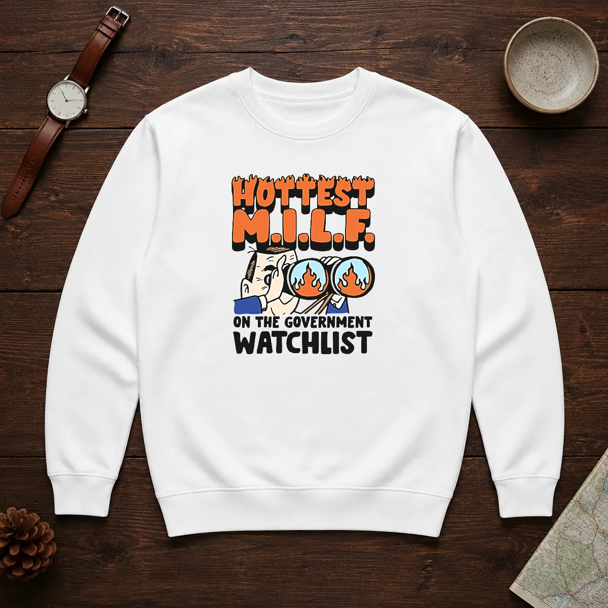 Top MILF Ivory Sweater