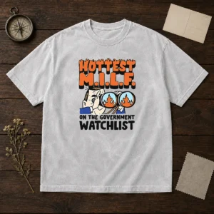 Top MILF Ivory Washed T-Shirt