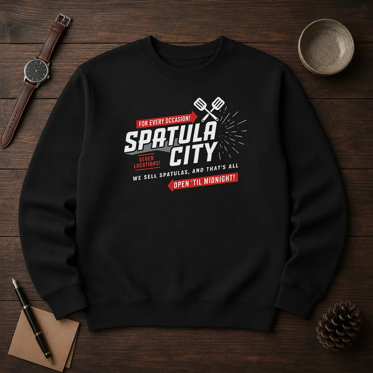 Top Spatula City Classic Sweater