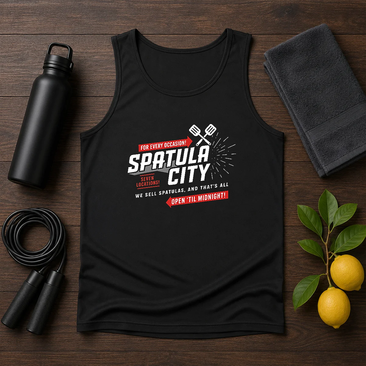 Top Spatula City Classic Tank Top