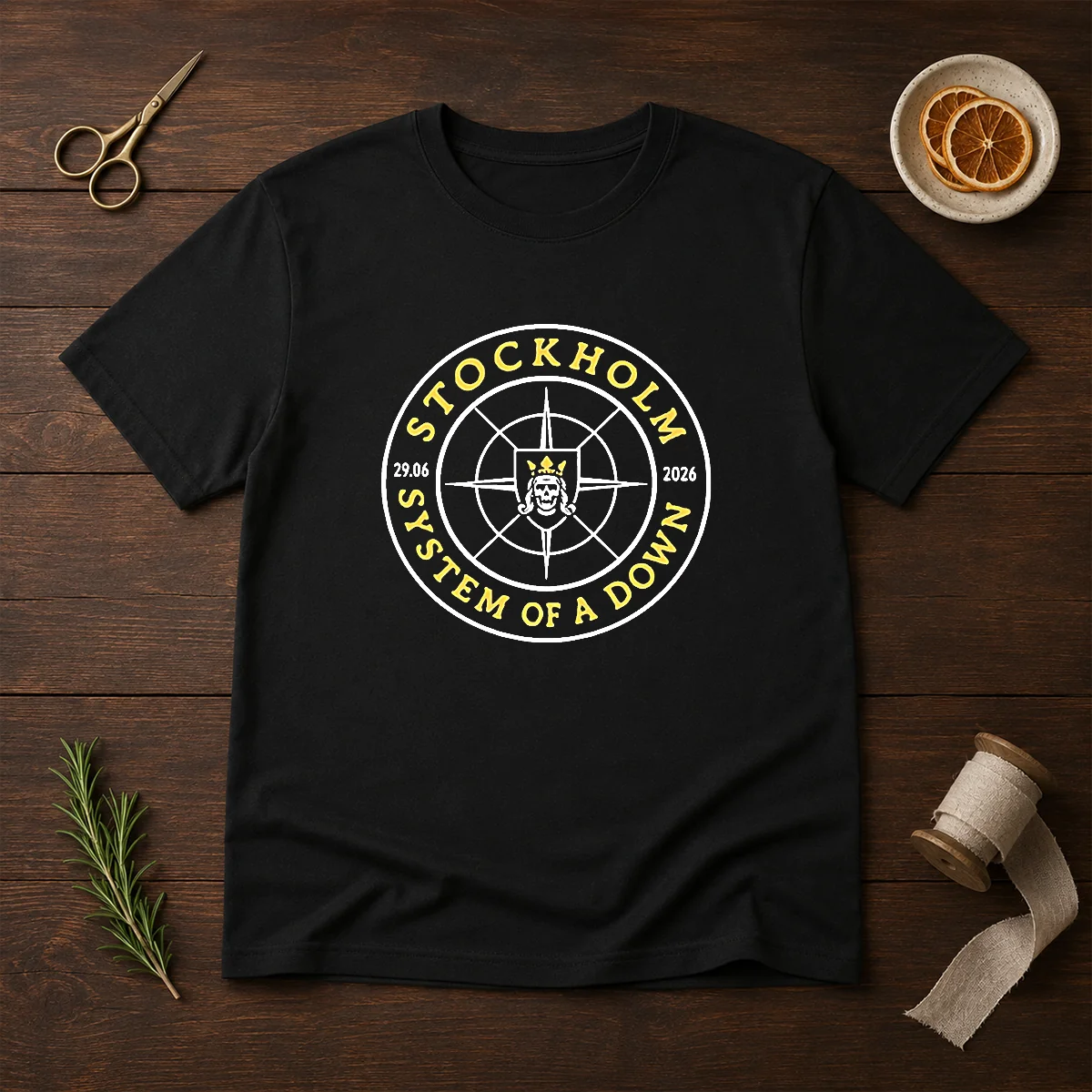 Top System Of A Down Stockholm Shirt Top System Of A Down Stockholm Shirt