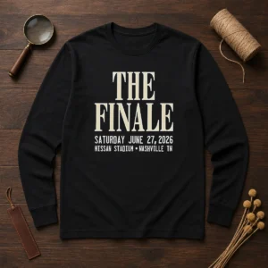 Top The Finale Saturday June 27 2026 Nissan Stadium Nashville TN Long Sleeve Shirt
