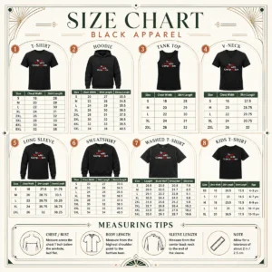 Size chart for Top Treat Her With Compassion showing measurements in inches and cm