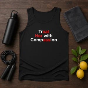 Top Treat Her With Compassion Tank Top