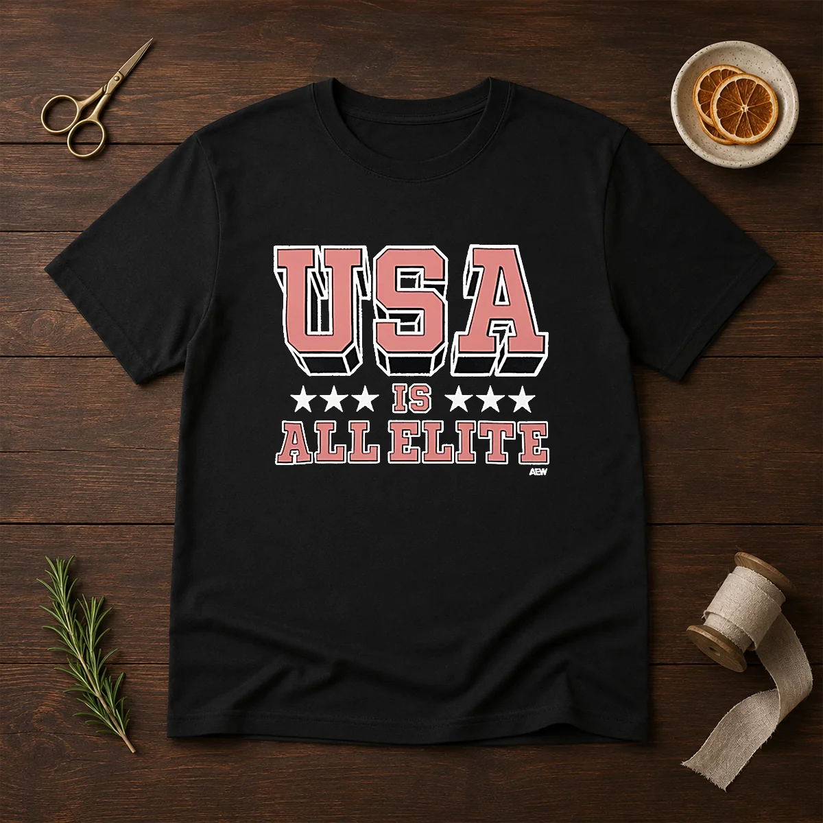 Top USA Is All Elite AEW Shirt Top USA Is All Elite AEW Shirt