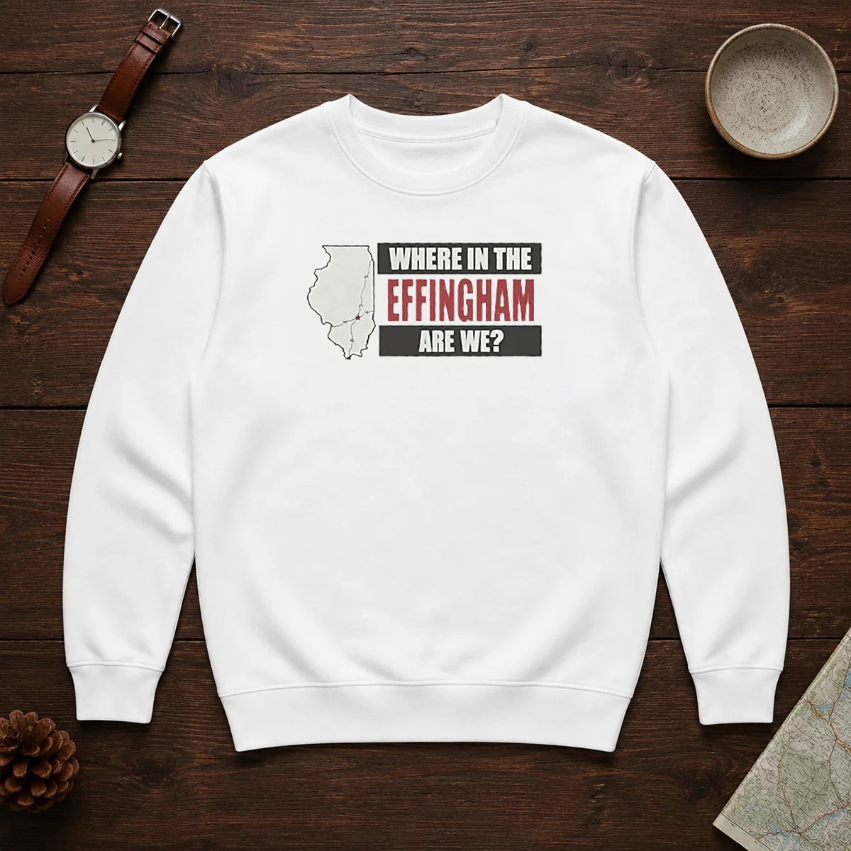 Top Where In The Effingham Are We Sweater