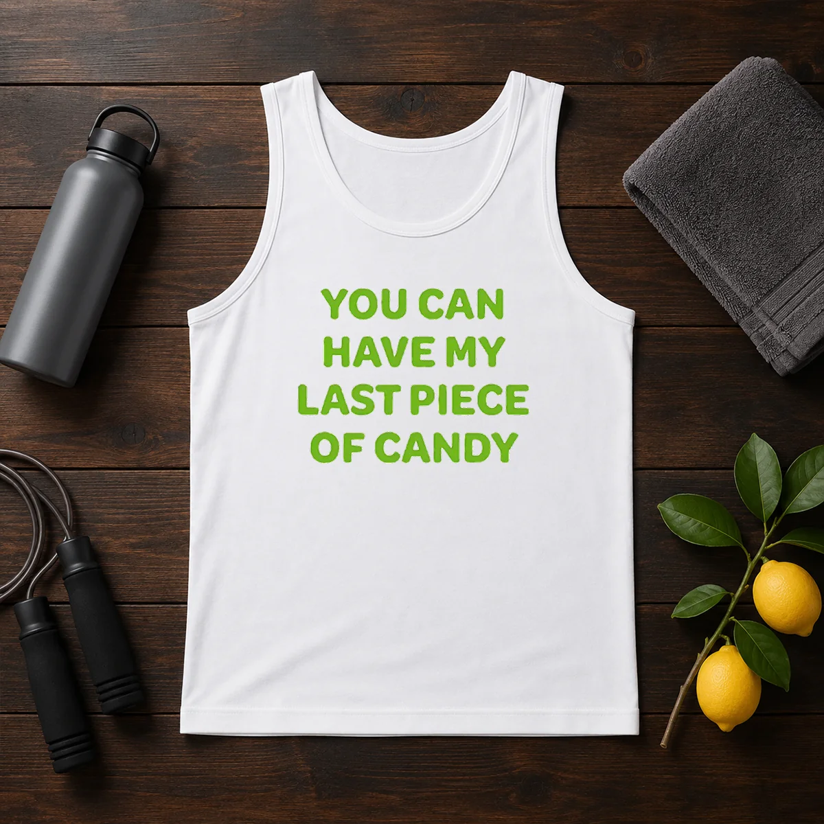 Top You Can Have My Last Piece Of Candy Sweet Tank Top