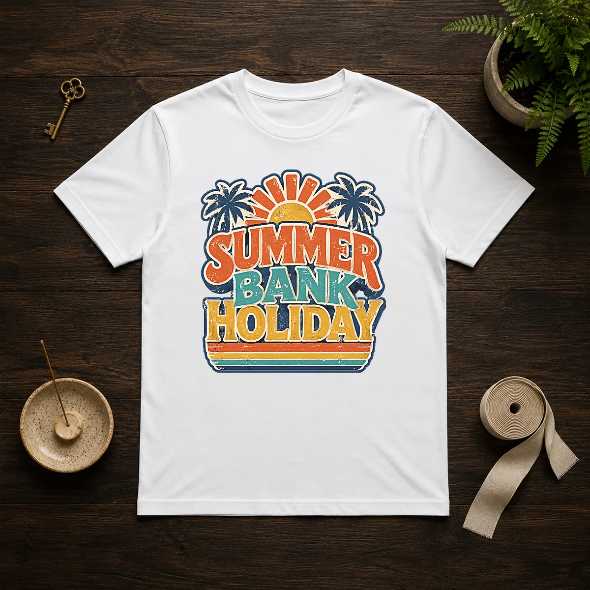 Awesome Vintage Retro Summer Bank Holiday Shirt Awesome Vintage Retro Summer Bank Holiday Shirt