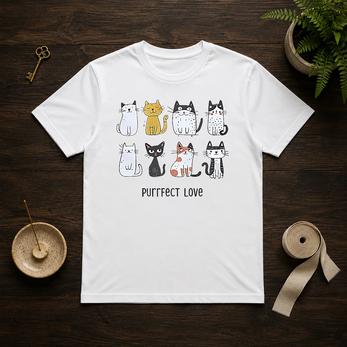Funny Purrfect Love Cat 2026 Shirt Funny Purrfect Love Cat 2026 Shirt