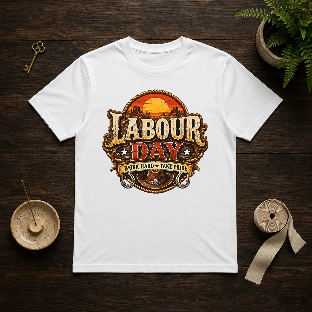 Funny Western Labour Day Work Hard Shirt Funny Western Labour Day Work Hard Shirt