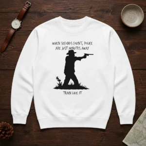 Funny When Seconds Count Police Are Just Minutes Away Train Like It Sweater