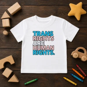 Good Trans Rights Are Human Rights LGBTQ Pride Kids T-Shirt