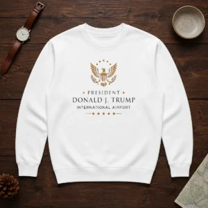 Hot President Donald J Trump Internationanl Airport Sweater