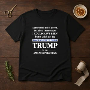 Hot Trump Is An Amazing President IQ Satire