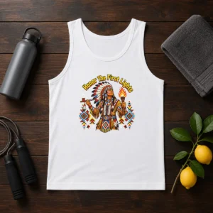 Official Indigenous Peoples Day Pixel Pride Tank Top
