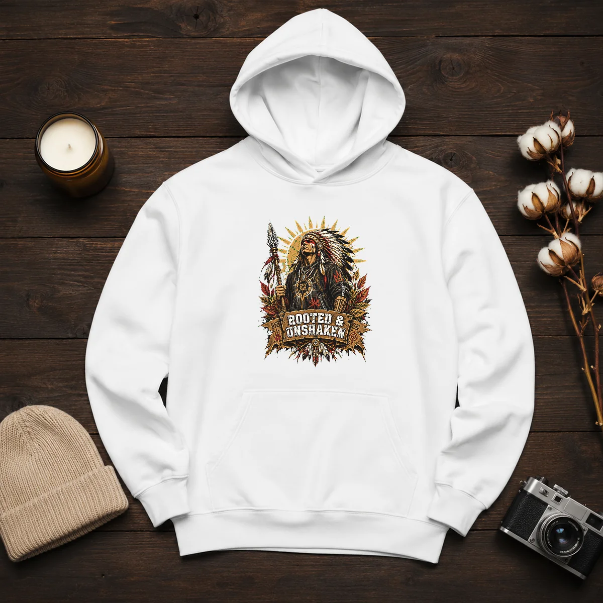 Official Indigenous Peoples Day Rooted Pride Streetwear Hoodie