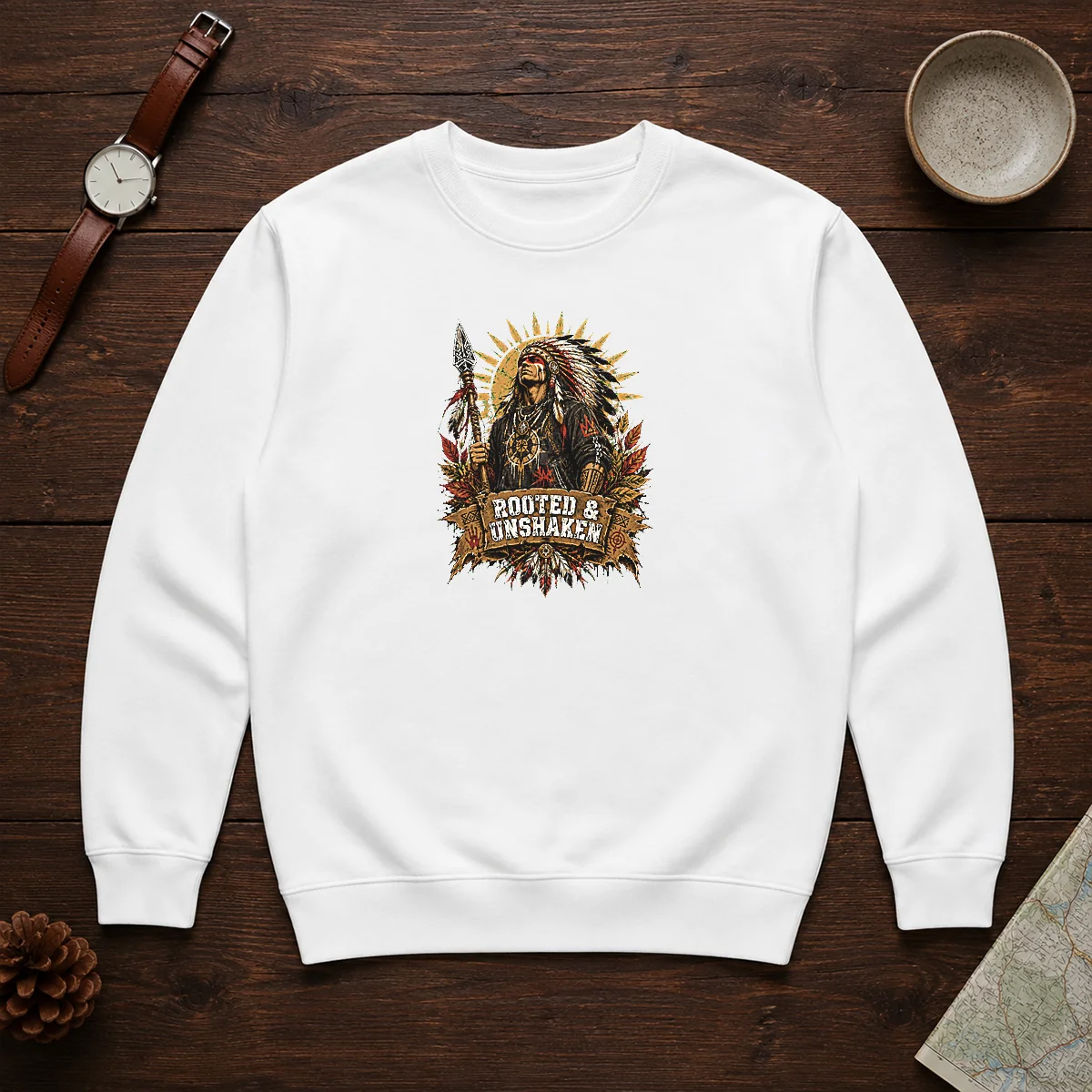 Official Indigenous Peoples Day Rooted Pride Streetwear Sweater