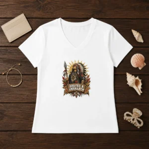 Official Indigenous Peoples Day Rooted Pride Streetwear V-Neck Shirt