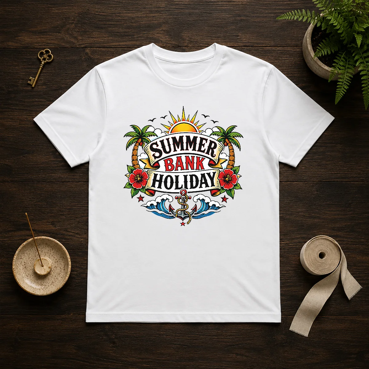 Official Traditional Tattoo Summer Bank Holiday Shirt Official Traditional Tattoo Summer Bank Holiday Shirt