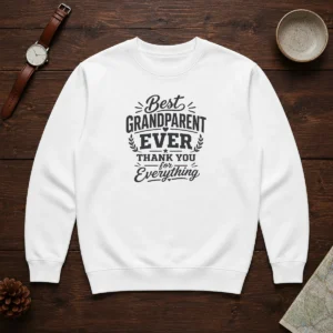 Original Grandparents Day Thank You Gift Line Art Sweater