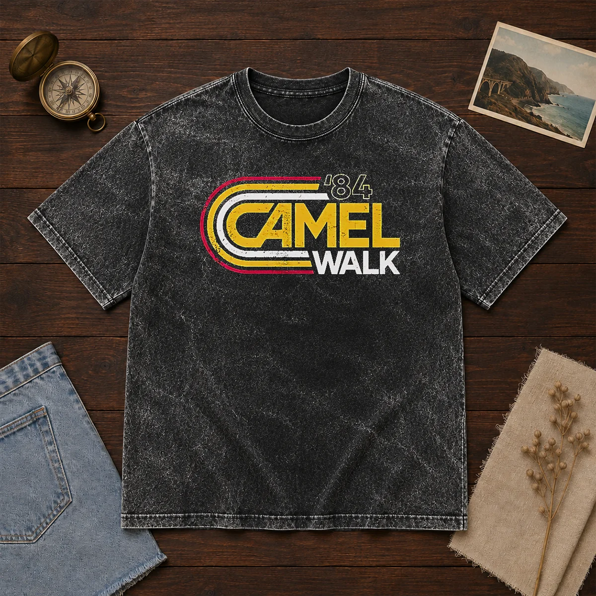 Original Phish Camel Walk '84 Retro Washed T-Shirt