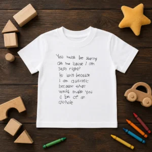 Original You Must Be Staring At Me Cause I Am Sexy Right Kids T-Shirt