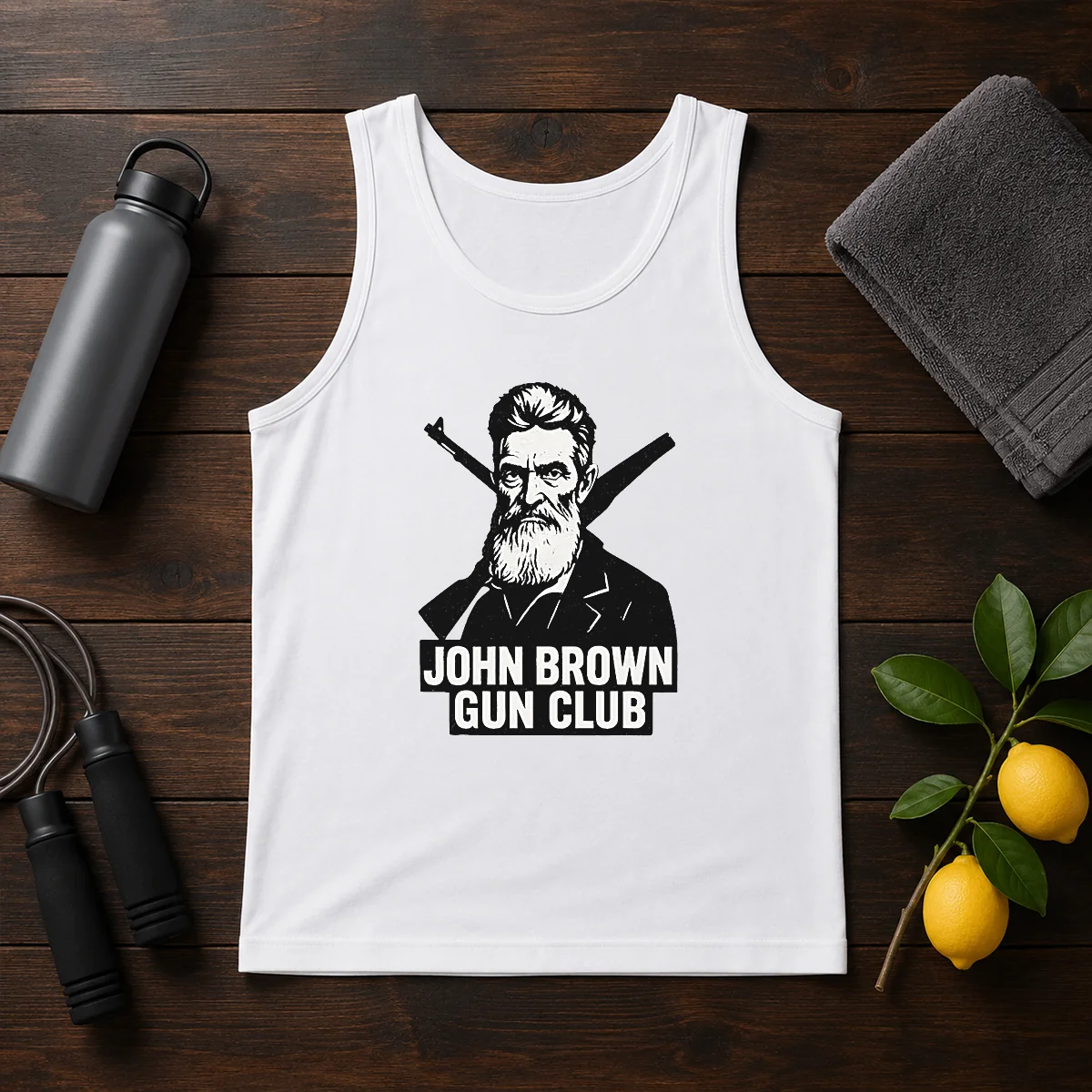 Premium John Brown Gun Club Vintage Tank Top