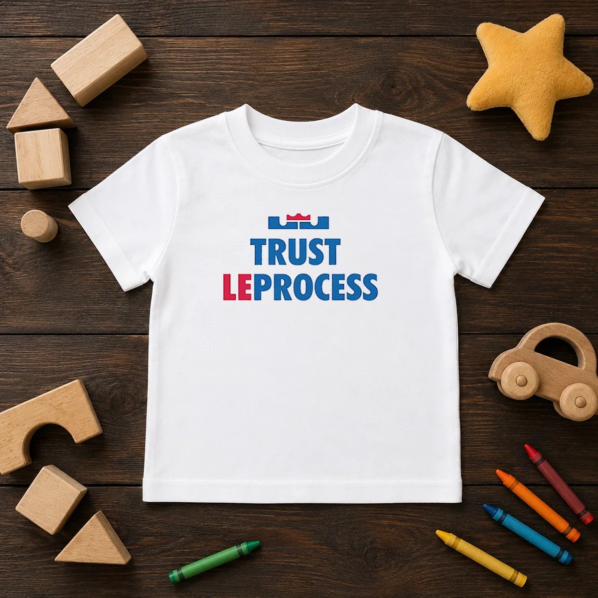 Premium Lebron James Philadelphia 76ers Trust Leprocess Kids T-Shirt